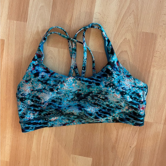 Lululemon Energy Bra “Quick Start Multi” size 12 - Picture 6 of 11